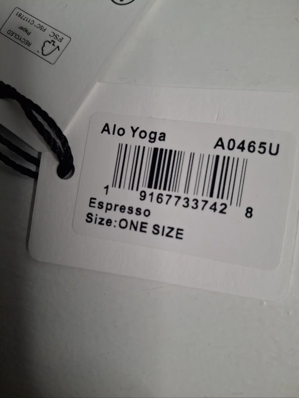 Alo Yoga Espresso Belt Bag Waist Pack Crossbody NWT - Picture 3 of 3